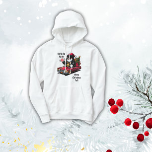 Veste À Capuche Joyeux Noël Ya'll Gangster Père Noël  