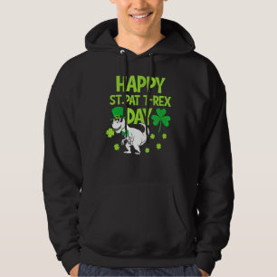 Veste À Capuche Joyeux St Pat Trex Jour Dino Jour de la Saint Patr