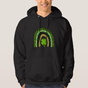 Veste À Capuche Joyeux St Patrick Day Lucky Rainbow Clover