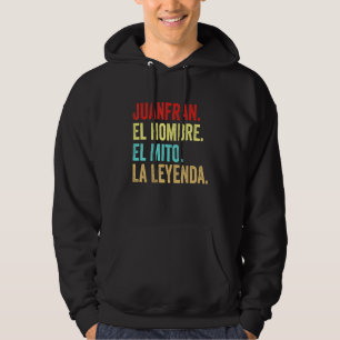 Veste À Capuche Juanfran El Hombre El Mito La Leyenda Regalo Para