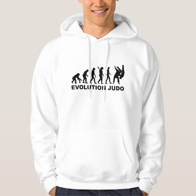 Veste À Capuche Judo d'évolution (Devant)