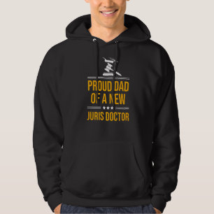 Veste À Capuche Juris Docteur en Jurisprudence Papa Faculté de Dro