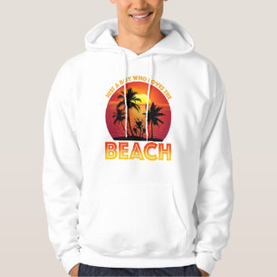Veste À Capuche Juste Un Garçon Qui Aime La Plage
