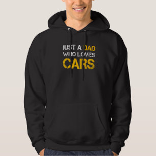 Veste À Capuche Juste Un Père Qui Aime Les Voitures Fixateur De Vo