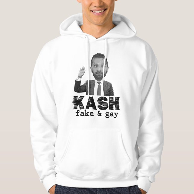 Veste À Capuche kash fake & gay (Devant)