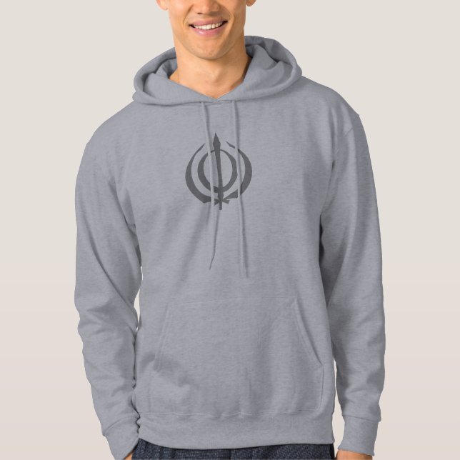 Veste À Capuche Khanda-Gris (Devant)