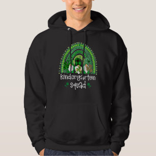 Veste À Capuche Kindergarten Squad Rainbow Gnome Happy St patrick