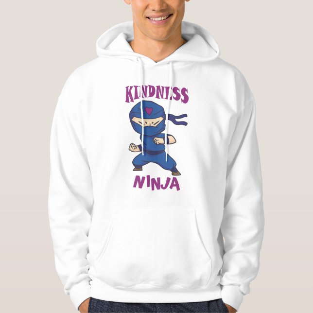 Veste À Capuche Kindness Ninja (Devant)
