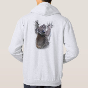 Veste À Capuche Koala Hang Sur Le Dos Cute Ours Australie Animal