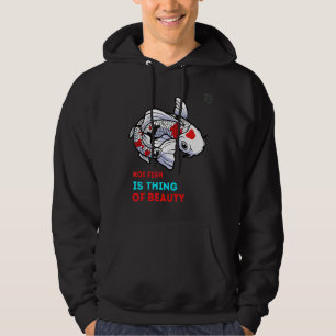 Veste À Capuche Koi Poisson Pour Poissons Conception Carpe Quote D