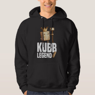 Veste À Capuche Kubb Legend Viking Joueur d'échecs pelouse jeu Kub