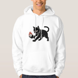 Veste À Capuche Kuching Pickleball Club Manga Cat Design