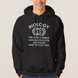 Veste À Capuche La Biologie Est Dans Mes Gènes