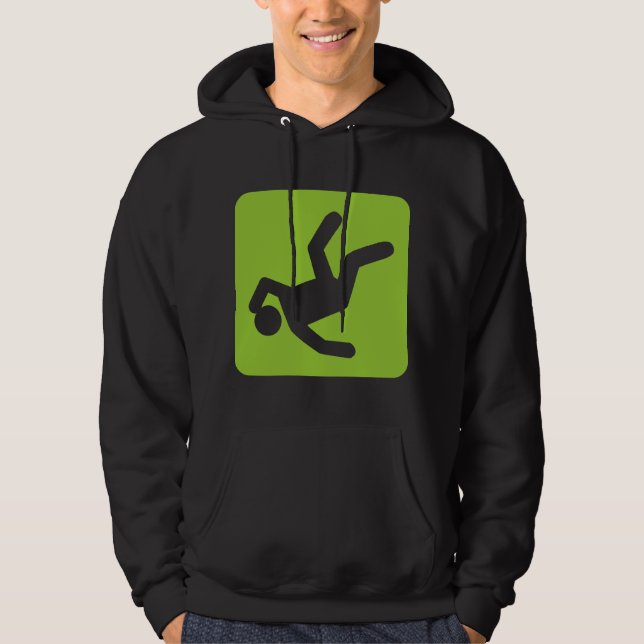 Veste À Capuche La Chute de l'Homme - Martian Green (Devant)