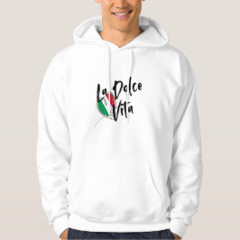 VESTE À CAPUCHE LA DOLCE VITA ,THE ITALIAN SWEET LIFE