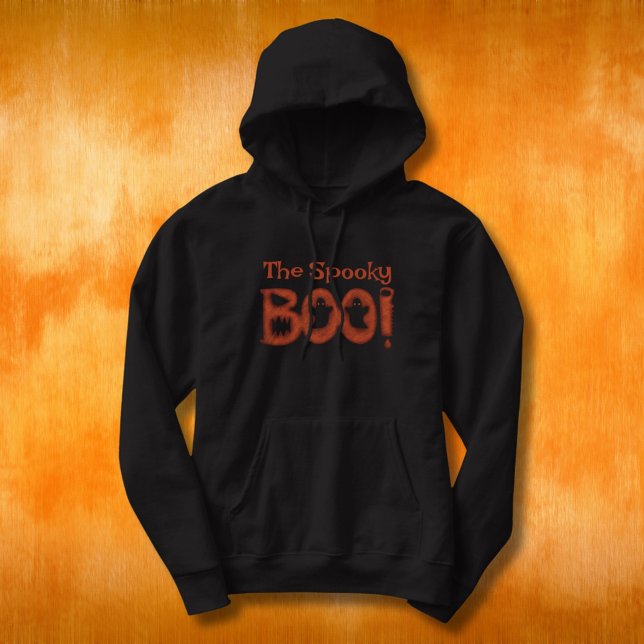 Veste À Capuche La famille Éffrayante de Boo Halloween (Créateur téléchargé)