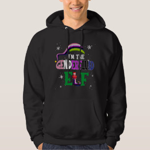 Veste À Capuche La fête de Noël des elfes de Genderfluide