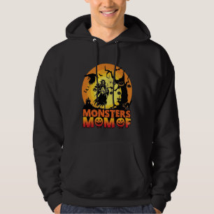 Veste À Capuche La maman des monstres Halloween Monstre Fantôme Sq