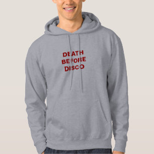 VESTE À CAPUCHE LA MORT AVANT DISCO