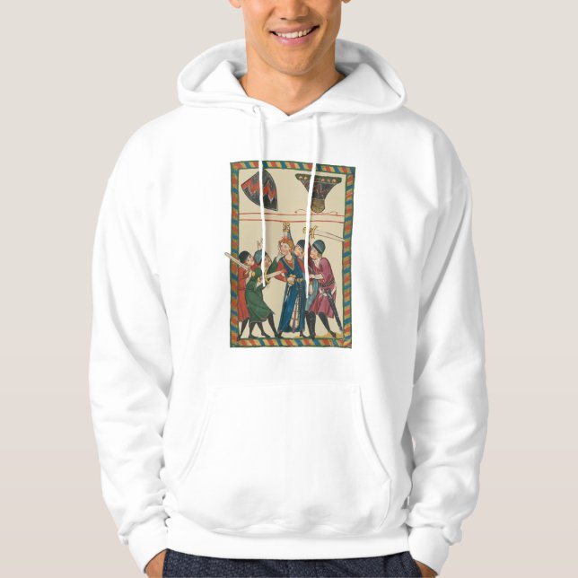 Veste À Capuche La Mort De Reinmar von Brennenberg Art Médiéval (Devant)