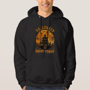 Veste À Capuche La nuit d'Halloween aujourd'hui Manoir hanté Citro