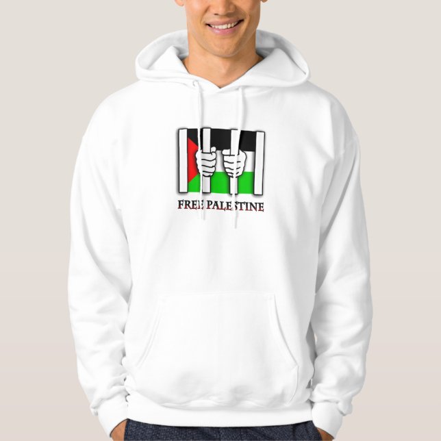 Veste À Capuche La Palestine libre (Devant)