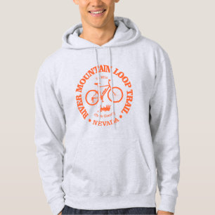 Veste À Capuche La piste de boucles de la rivière Mountain (cyclis