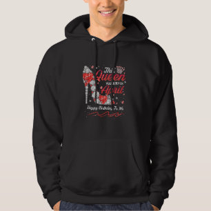 Veste À Capuche La Reine Est Née En Avril Joyeux Anniversaire Rein