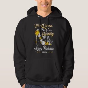 Veste À Capuche La Reine Est Née En Février 1978 45e Anniversaire