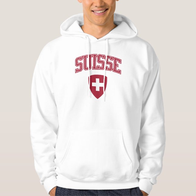 Veste À Capuche La Suisse + Manteau des bras (Devant)
