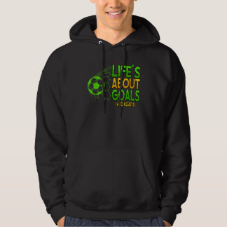 Veste À Capuche La vie à propos des objectifs et aide le joueur de