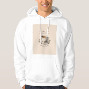 Veste À Capuche La vie commence après l'espresso   Amateur de café