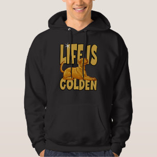 Veste À Capuche La Vie Est Dorée Pour Les Léonistes D'Or Léonard
