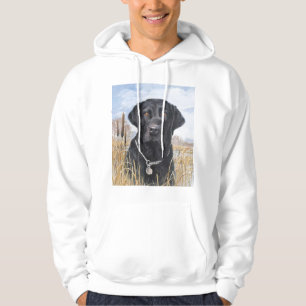 VESTE À CAPUCHE LABORATOIRE NOIR LABRADOR