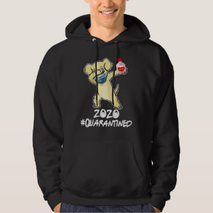 Veste À Capuche Labrador Retriever Dog Visage Masque Dabbing Desig