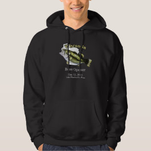 Veste À Capuche Lac / Date Wisconsin Bass Opener Dark
