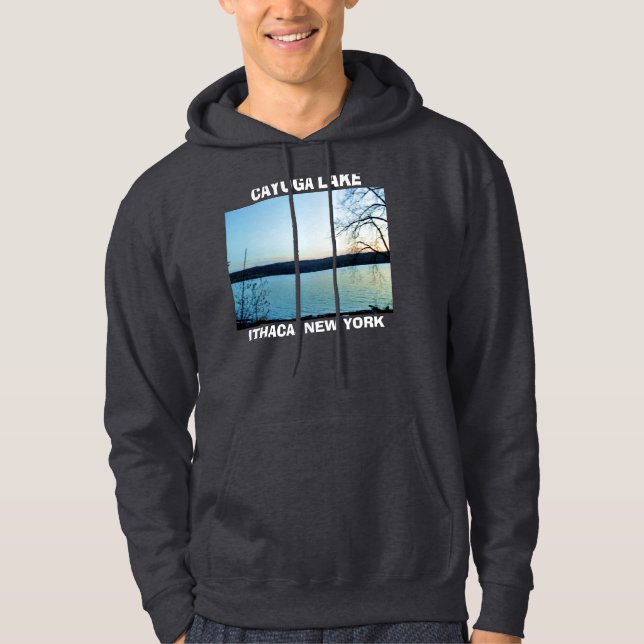 Veste À Capuche LAC de CAYUGA, ITHACA, NEW YORK hoody (Devant)