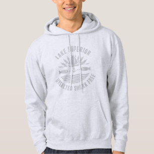 Veste À Capuche Lac Supérieur Requin non salé Libre Grands Lacs Po