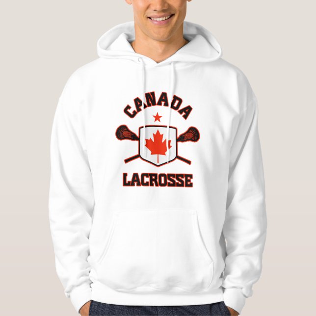 Veste À Capuche Lacrosse du Canada (Devant)