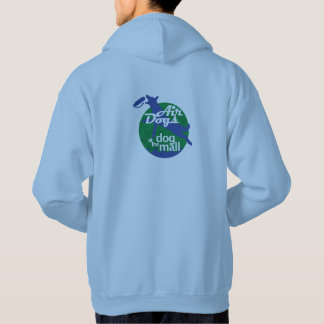 Veste À Capuche L'air poursuit le bleu de sweatshirt
