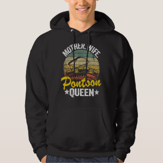 Veste À Capuche Lake Life Femmes Maman Mère Femme Ponton Reine 3