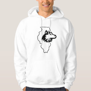 Veste À Capuche L'Amour de l'État de NIU Huskies