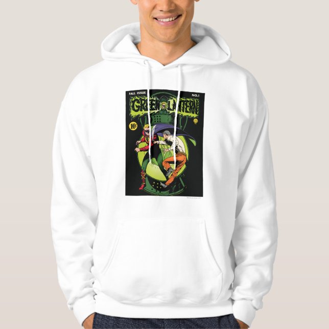 Veste À Capuche Lanterne verte avec cape en combat (Devant)