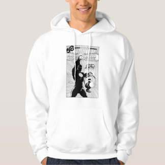 Veste À Capuche Lanterne verte - Lanterne brillante, noire et blan