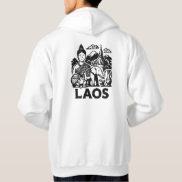 Veste À Capuche lao culturel