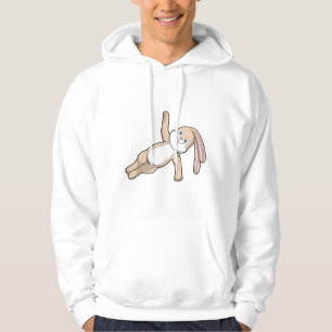 Veste À Capuche Lapin au Yoga Stretching