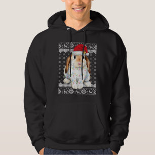 Veste À Capuche Lapin Lapin Noël Vilain Sweet Drôle Noël Tre