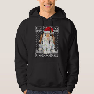 Veste À Capuche Lapin Lapin Noël Vilain Sweet Drôle Noël Tre