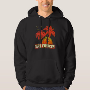 Veste À Capuche Las Cruces Summer Palm Trees 80s Beach Sunset