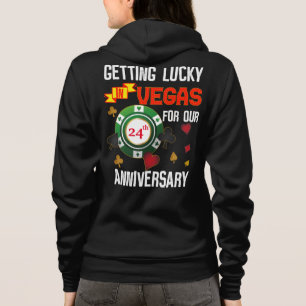 Veste À Capuche Las Vegas Mariage Anniversaire Couple Correspondan